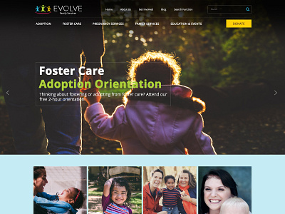 Adoption Agency Website Designing
