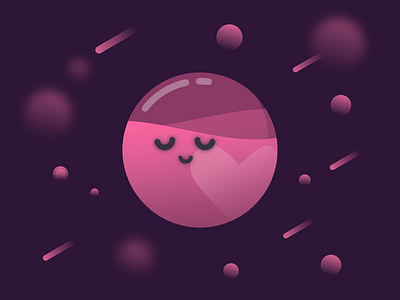 Pluto illustration planet space
