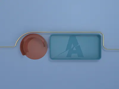 A - Morsecode 36daysoftype 3d cinema4d