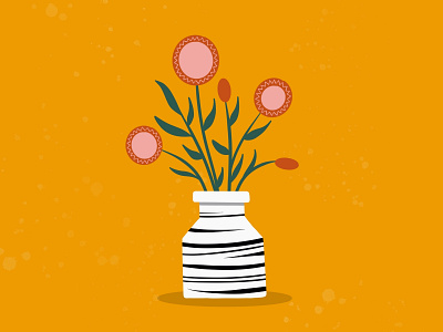 Flowers flowers illustration procreate