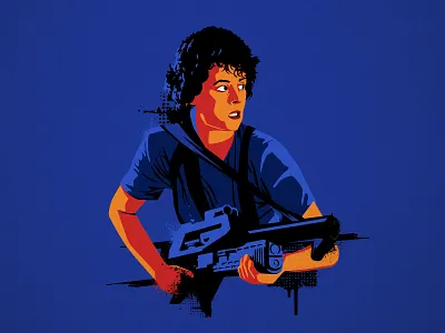 Alien illustration women empowerment