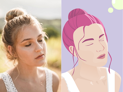 The summer design illustration ui