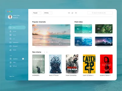Media Applications app color dashboard design illustration ui ux web 原创 品牌 图标 应用 插图 设计