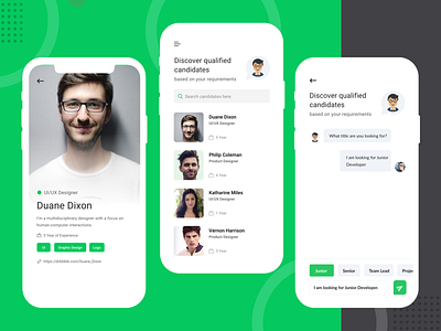 Job Search app design job search ui ui design