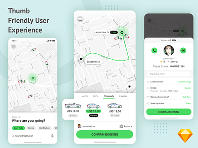 Taxi Booking App Concept booking app ios ios app mobile app mobile app design taxi app taxi booking app thumbfriendlydesign ui design ux ui ux design