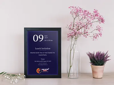 Invitation Card Design Mockup invitation cards mockup poster design