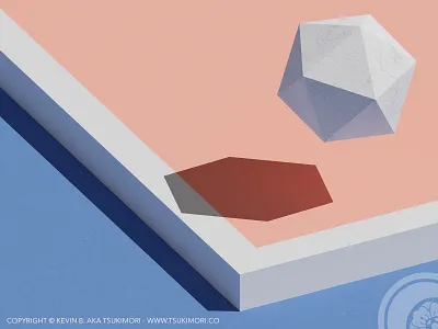 Abstract 3D #01 3d abstract abstract art abstract design blender blender 3d blender3d low poly lowpoly