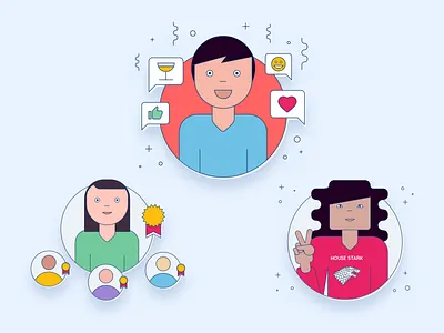 Human Resources illustrations set human resources illustrations