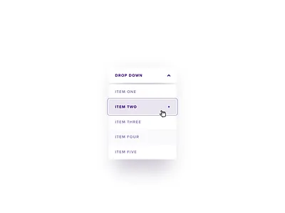 Drop Down Concept bright colors dribbble drop dropdown flat minimal ui ui ux ui design ui dropdown ui kit ux vector web website