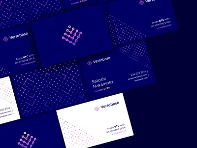 Vertobase - crypto exchange brand aiste bitcoin brand design brand identity brand studio branding design businesscard crypto crypto currency crypto dashboard crypto exchange crypto trading crypto wallet cryptocurrency finance fintech fintech branding fintech branding studio logodesign smart by design