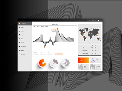Dashboard black color dashboad dashboard design dashboard template dashboard ui design gradient graphic design interface interface design interface designer ui ui ux ui design ux ui design vector web website website design