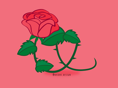 Rose - 玫 (méi) chinese calligraphy chinese character chinese typography flower illustration illustration illustration typography rose typography