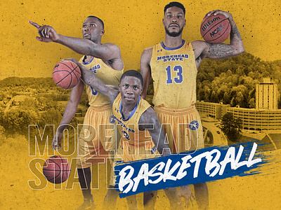MSU concept exploration basketball college eagles kentucky morehead state poster social