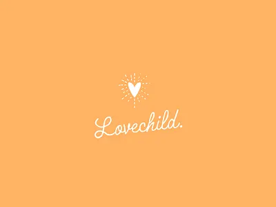 Lovechild Logo branding design illustration logo minimal vector