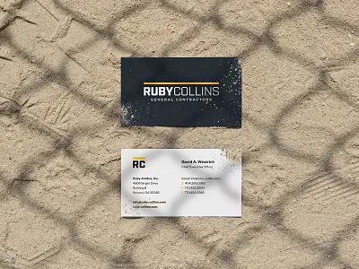 Ruby Collins Inc. print & collateral materials branding business cards design identity logo print design typography ui