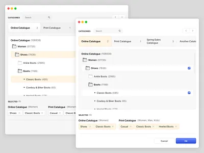 Color Scheme Variations admin panel clean cms dashboad interface light minimal simple ui ux