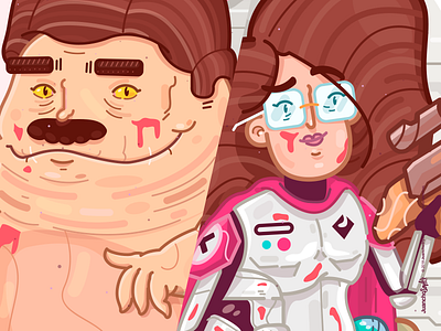 El imperio abstract art beauty character color cool crazy creative cute design illustration relax starwars venezuela