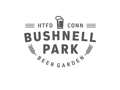 Bushnell Beer Garden badge badge design badge hunting badge logo badgedesign beer beer garden branding branding design design graphic design identity identity design illustration logo logo design logotype restaurant logo type typography