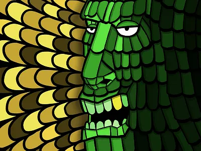 Tree People ipadpro leaves nature people people illustration procreate tree