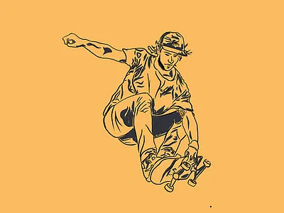 Adventure Sports Illustration adventure adventure time adventurer digital arts digital illustration guy illustration ipad man procreate skateboard skateboard for adults skateboard graphics skateboarding skateboards sports