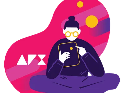 AFX sticker illustration illustration illustration design illustrations sticker