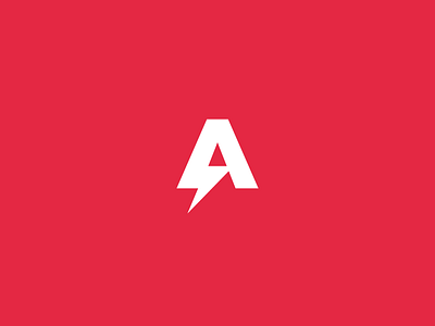 A Bolt a logo bolt electric electricity lightning logo