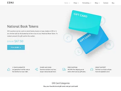 Conj - eCommerce WordPress Theme ecard ecommerce envatomarket gift shop giftcard theme theme design themeforest woocommerce wordpress wordpress theme