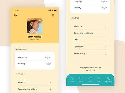 lensaty profile page ecommerce item profile profile page sall ux ui ux ui