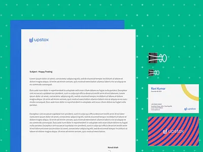 Upstox - Identity design branding graphic design identity design typography