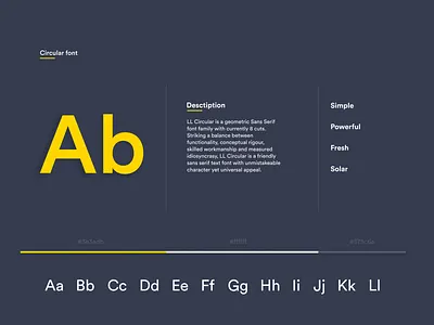 Circular Font circular design desinger dribbble fonts shot ui ux uxui web web design