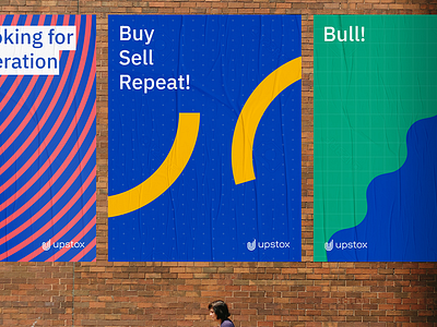 Upstox - Identity design brand agency branding identity design typography