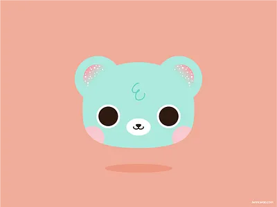 Kawaii Mintobea 🐻🍃 character character design cute cute animals illustration kawaii 可愛い