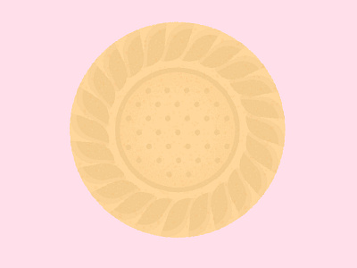Daily Biscuit Challenge 27 biscuit design digital illustration inspiration rough shortbread texture vector