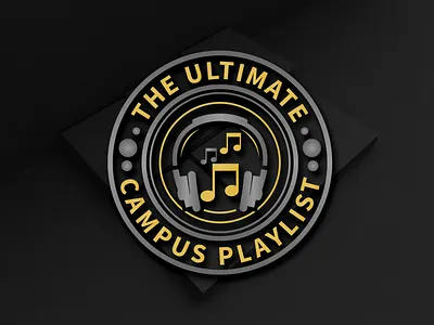 Music Playlist LOGO branding design logo logo design vintage logo