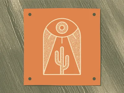 Cactus Art cactus cream eye green look orange watch