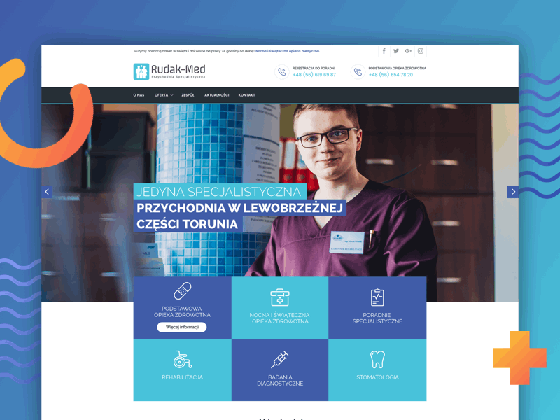 The family doctor's website design doctor health media medical ui ui design ux ux design webdesign