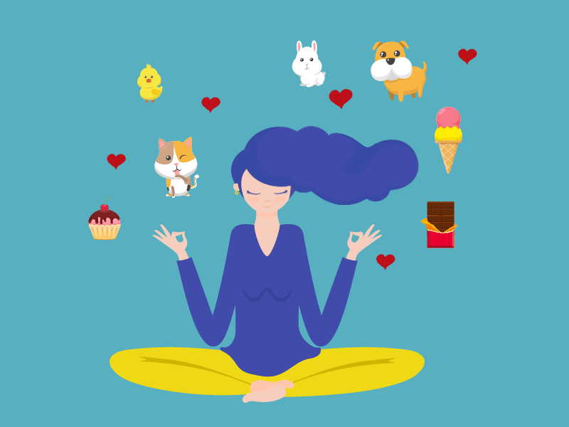 Thinking aftereffects animals animated gif animations freepik graphic illustration