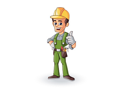 Repairman Illustration book book illustration cute cute illustration design education funny illustration kids learn story illustration teaching vector