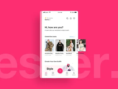 Dresser: The Wardrobe App Case Study design design app illustration interface mindmap planning research ui user flow ux visual