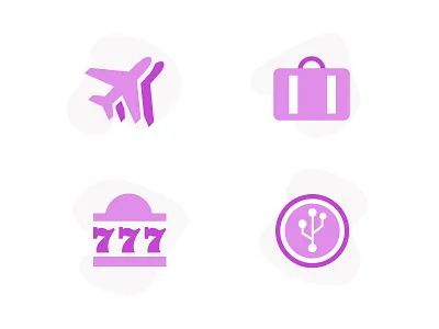 High-Risk Icons - Flat Design app app design branding creative agency design digital agency flat design graphic design highrisk icon set iconography illustraion illustration ios app product design ui ux vector