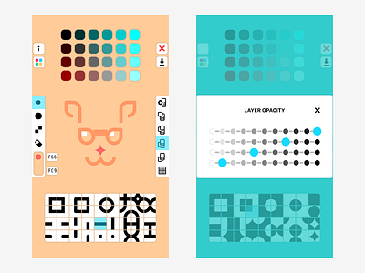 Quick Icon 2.0 app art color design icon interface ios mobile pixel studio ui ux