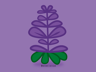 Lavender - 薰 (xūn) chinese calligraphy chinese character chinese typography design flower illustration illustration illustration typography lavender typography vector