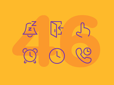 Day 46 icon icon set icons illustration interface line ui vector
