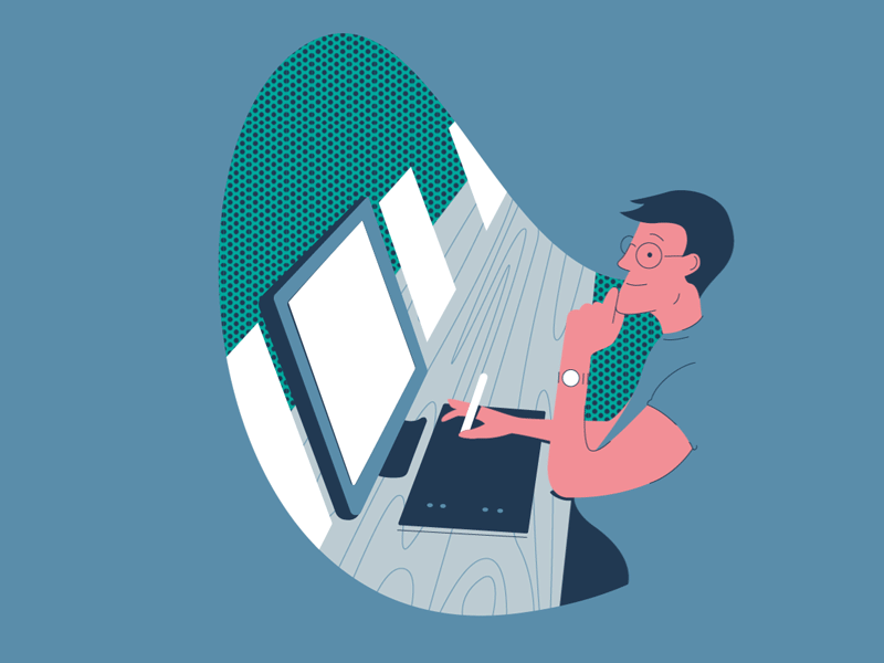 next pic please ... animation controlling icon illustration wacom work workflow