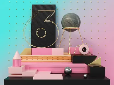 One 3d 3d art 3d artist abstract c4d cgi cinema4d design illustration octane render