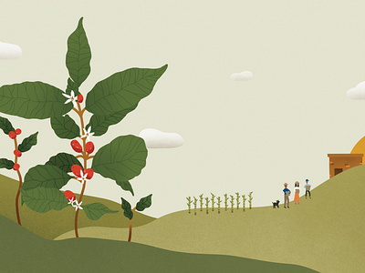 Coffee: The Elixir of Life coffee design digital drawings illustration