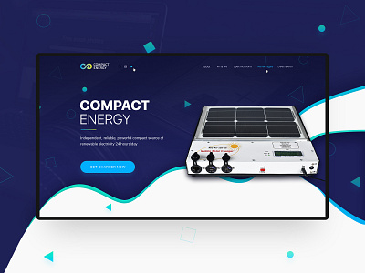 Mono Product Page Preview concept creative design monoproduct onepage preview product uiux waves web design web mosaica website