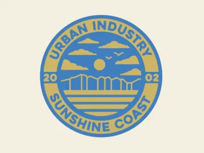 URBAN INDUSTRY artist design designer drawing graphic design identity illustration illustrator logo surf typography