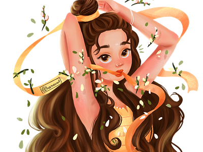 #Drawthisinyourstyle girl in illustration style character art character design character drawing cute digital art digital illustration digital painting girl illustrator illustration illustrator procreate procreate art