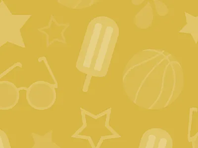 Summer Pattern Fun minimal minimalist pattern design playful pattern summer summer camp summer pattern summertime surface design textile texture